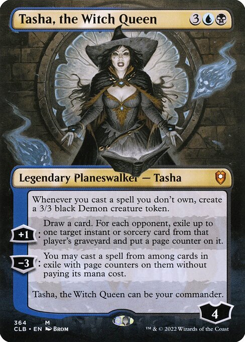 LunerMage's tweet photo. @ExoVerseVT Tasha was my second ever commander that made me feel like I was having fun again . . . but I do most of the normal blue Control https://t.co/LUFanVNv0F