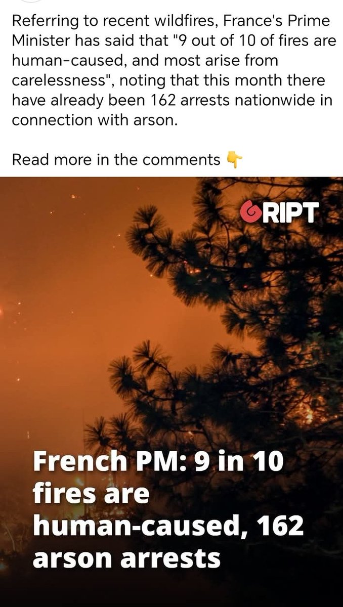 LewisGregg81487's tweet photo. @Doomster71 @SkyNews Climate nuts, thinking by setting fires we will all believe the nonsense of climate crisis https://t.co/fWPLwwbN85