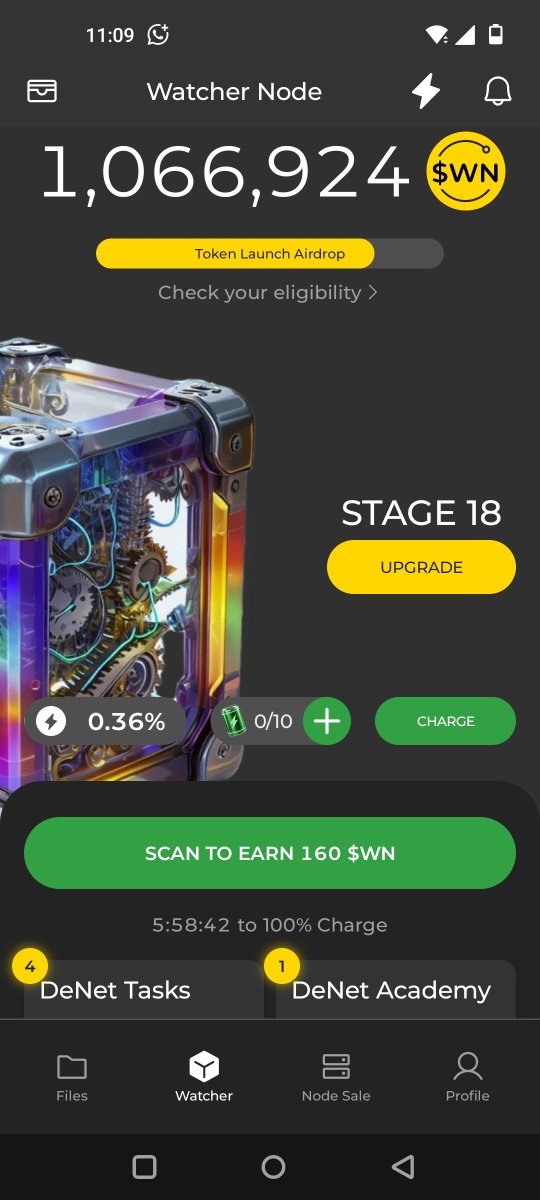AbeeraWriter's tweet photo. Hey! I'm earning passive crypto with Watcher Node - it's so easy to monetize your phone! Use my code and get 1000 $WN: 0x77b53ac053025cec0d4da69298f565aa5a0c22f2  Download the app: https://t.co/0LccjR179y #WatchersEverywhere

@DeNetPro

@DenetStorage https://t.co/VWdneQ2Uqj