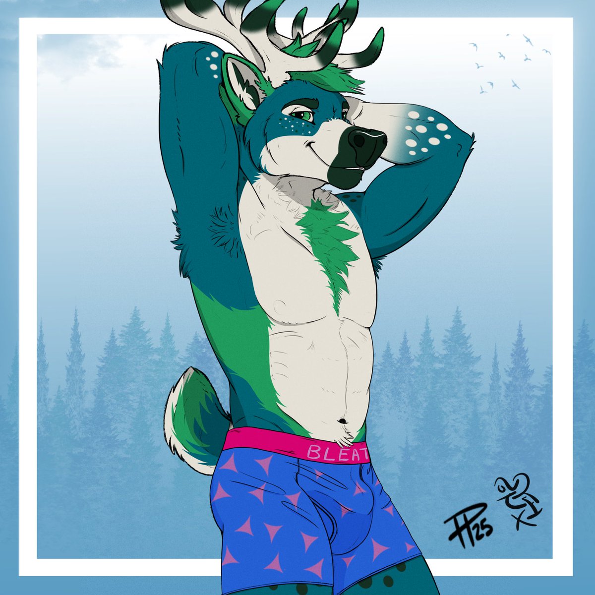 Sniff_Curl_'s tweet photo. Hey there, I'm Sniff! 

I've been in the fandom for 11 years. I post on here to share my life with my friends and meet new people. I promise this caribou won't bite you. 😘 https://t.co/fpZvsSmF7h