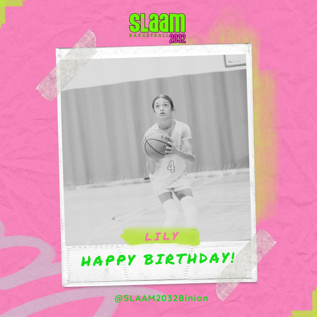 SLAAM2032Binion's tweet photo. 🎉 Happy Birthday to #4 Lily Haines! 

Whether she’s competing on the court, hunting, or riding her quad, Lily brings toughness wherever she goes. Hope your day is filled with great memories, Time of Our Lives on repeat, and lots of birthday fun! 🎂🏀

#SLAAMFam #HappyBirthday #GirlsBasketball