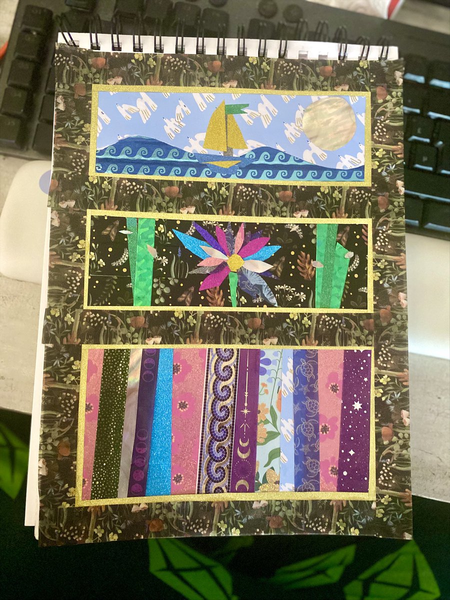 Ponoki_Chan's tweet photo. J’ai bossé puis passer l’après-midi avec la petite à m’occuper d’elle 
Du coup j’en ai profité pour m’essayer dans le washi tape et le papier craft 
Ça va pour un first time 😤 https://t.co/oWQgtremRH