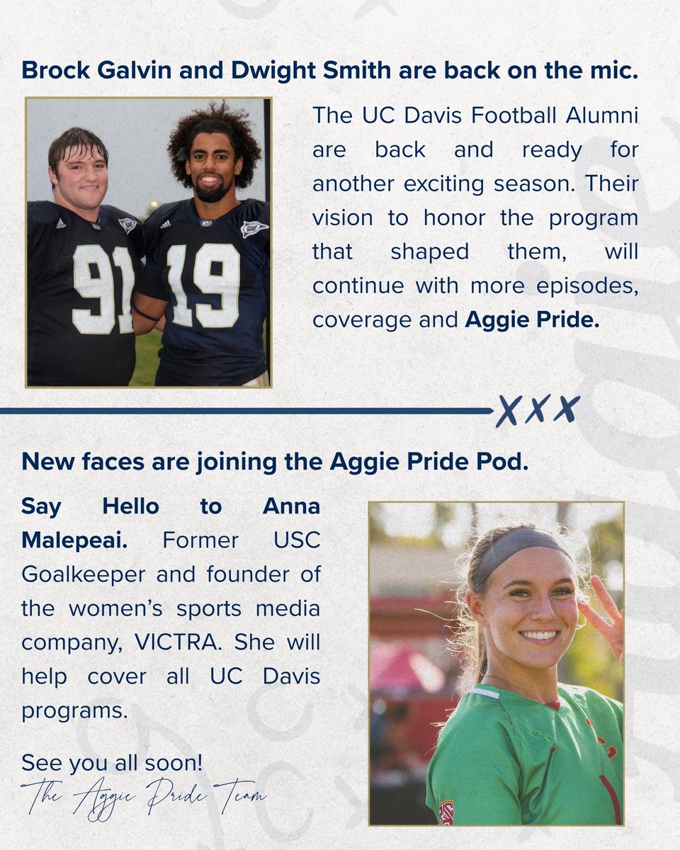 aggiepridepod's tweet photo. Aggie Pride Podcast update ⬇️ https://t.co/w75sP7iHrO