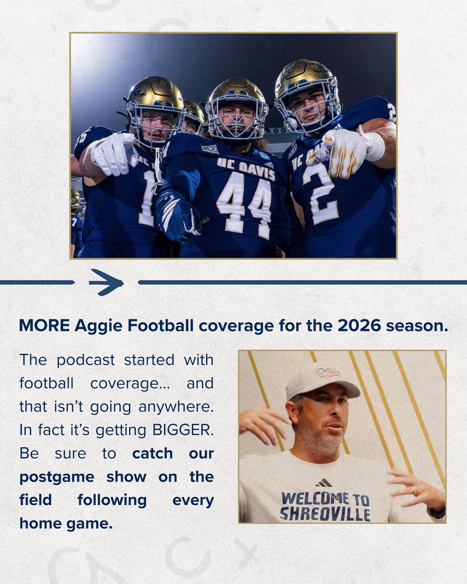 aggiepridepod's tweet photo. Aggie Pride Podcast update ⬇️ https://t.co/w75sP7iHrO