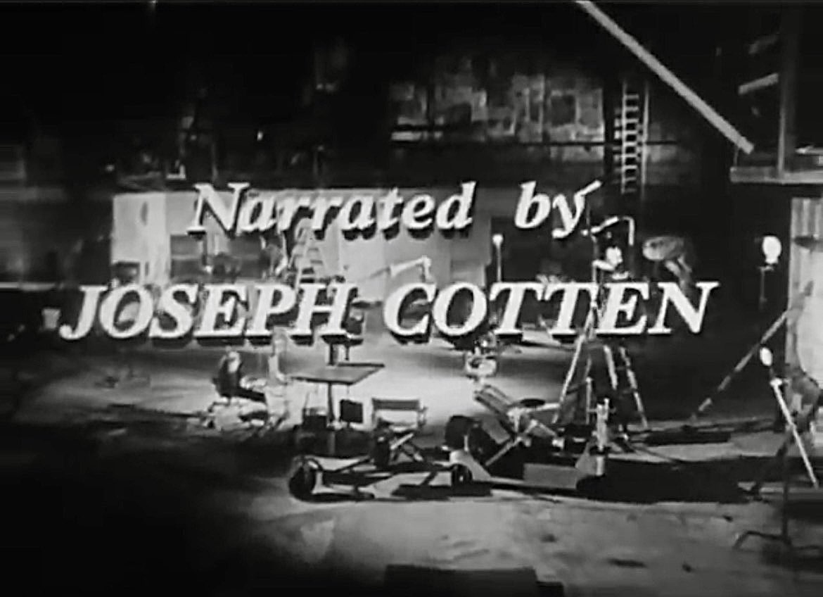 LvClassicFilms's tweet photo. Hollywood &amp; the Stars is a 1963 NBC documentary series narrated by Joseph Cotten. Elmer Bernstein's haunting theme music has been with me since I saw my first episode in the early 70s. https://t.co/ms344y9xHf