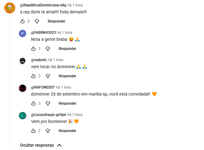 brabadanbr's tweet photo. adorei que os divos fizeram uma organização para me chamar para o Dominiver https://t.co/pgPr7gPp4K