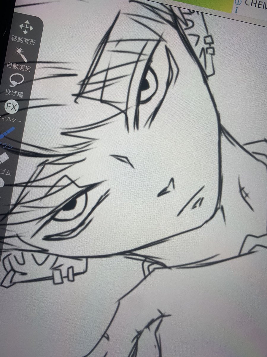 hakuchi_2_2's tweet photo. 枠中に描いてたやつ https://t.co/dyBaKnoCNu