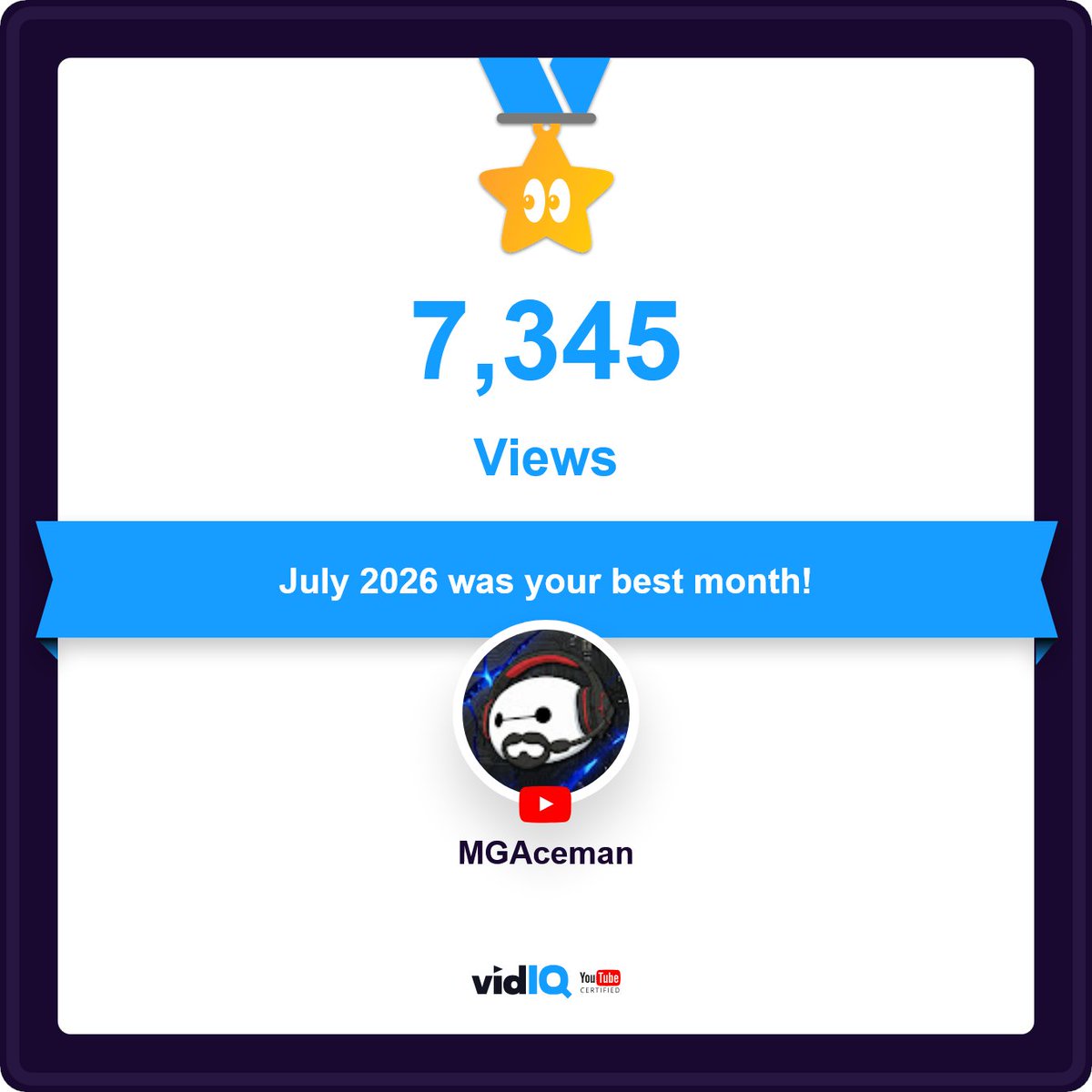 MGAceman's tweet photo. Well, it turns out that July was a pretty good month for me on #YouTube.

Mostly thanks to my Nomad Drive videos of which gained thousands of views, especially the 4th vid in the first playthrough - https://t.co/yv5fM3LmC2

#Gaming #IndieGames https://t.co/jrljCt4z4E