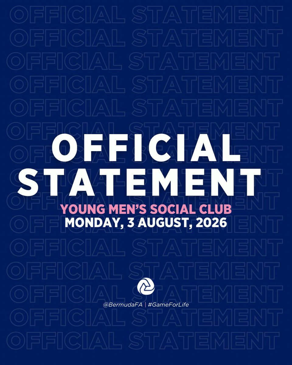 BermudaFA's tweet photo. 🚨OFFICIAL STATEMENT🚨

SEE BELOW ⬇️ 

#bermudafootball #bermudafootballassociation https://t.co/CFkSgFbGV3