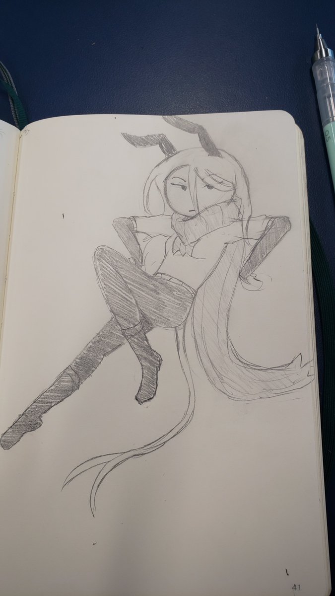 Jules_Wai's tweet photo. Yoki sketch featuring bald yoki

#temmie #dwellersemptypath https://t.co/VNm5RB8nMf