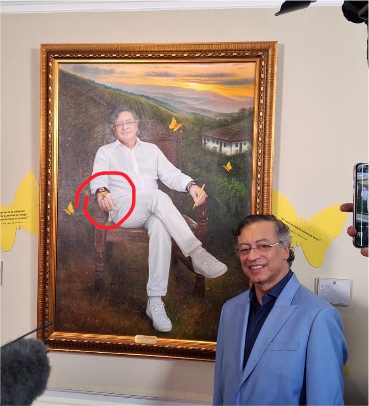 cmbustamante's tweet photo. Se encargó de perpetuar la bandera de la "guerra a muerte". En realidad, ese termina siendo su único legado: el muerte de miles de colombianos al acabar el sistema de salud, y especialmente, como resultado de la mal llamada "paz total", que fue todo lo contrario. https://t.co/13jkhw5hzj