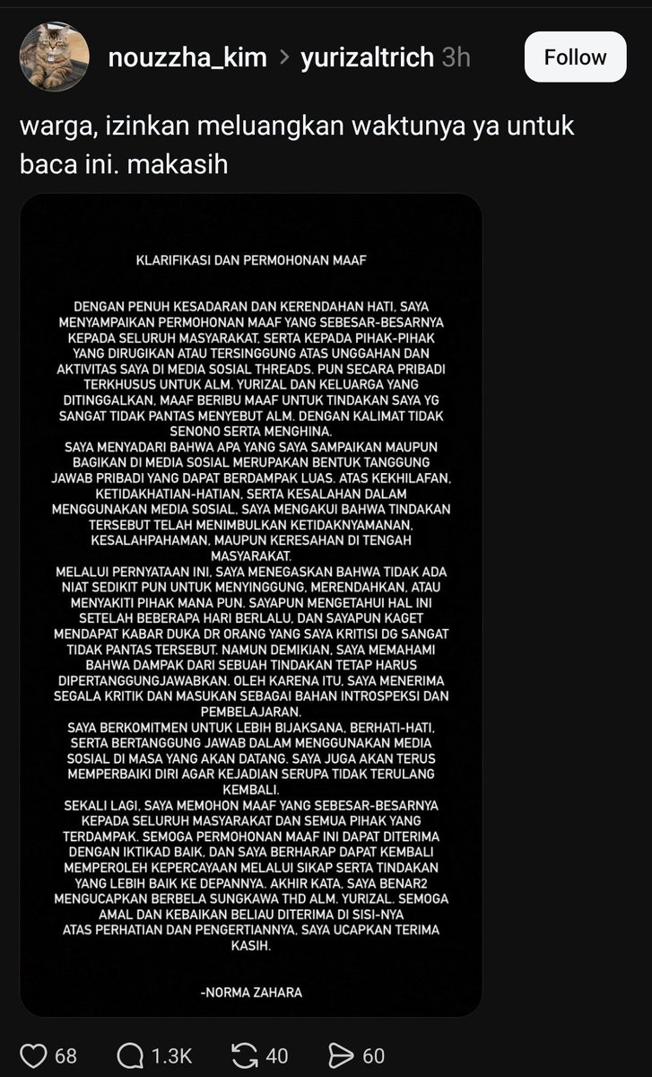 bismillahyuk_'s tweet photo. From this             to this:

“SAYA MENEGASKAN BAHWA TIDAK ADA NIAT SEDIKIT PUN UNTUK MENYINGGUNG, MERENDAHKAN/MENYAKITI.” 

Tapi komennya ngatain GOBLOK BANYAK BACOT &amp; kalimat awal ngatain miskin

Tukang bully: Norma Zahara, kerja sbg Admin di RSUD dr. Soekardjo, Tasikmalaya https://t.co/IPDFj19UhB