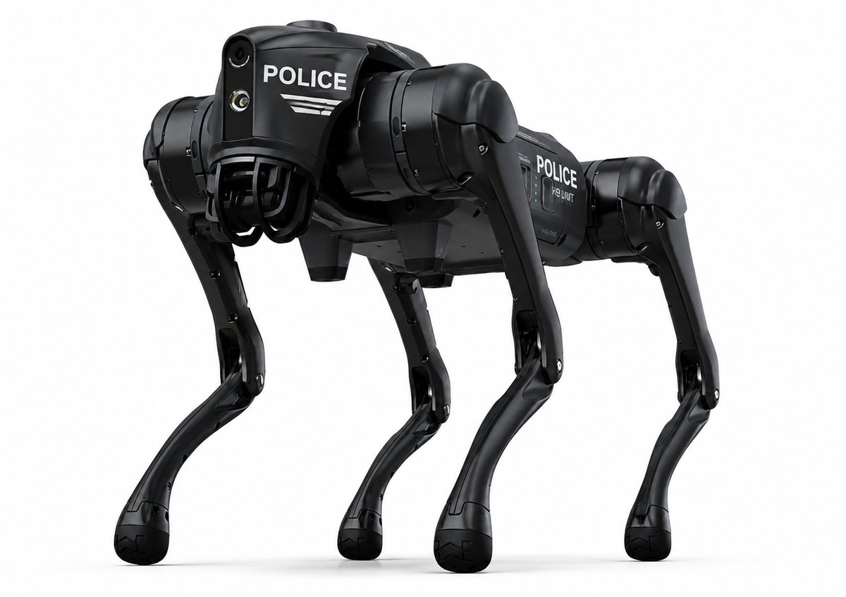 Trapperbin's tweet photo. Future police [1] https://t.co/CiQiYsjO6R