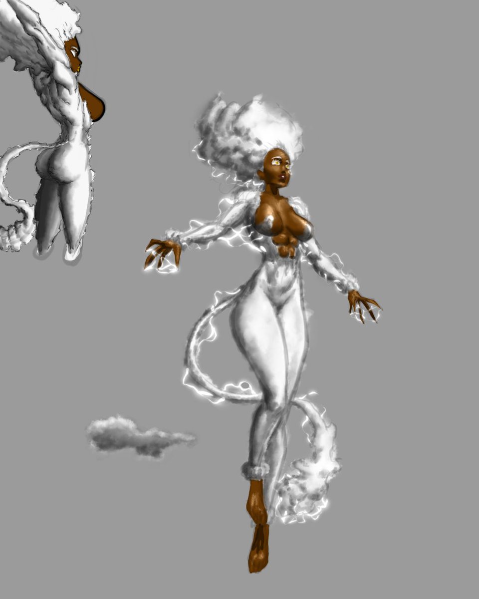 354biscuit's tweet photo. Elemental saiyans? Anyone?

yes I know she looks like storm
#conceptart #anime #manga #dragonball #ssj #ssj4 https://t.co/yaJ5MM7Isf