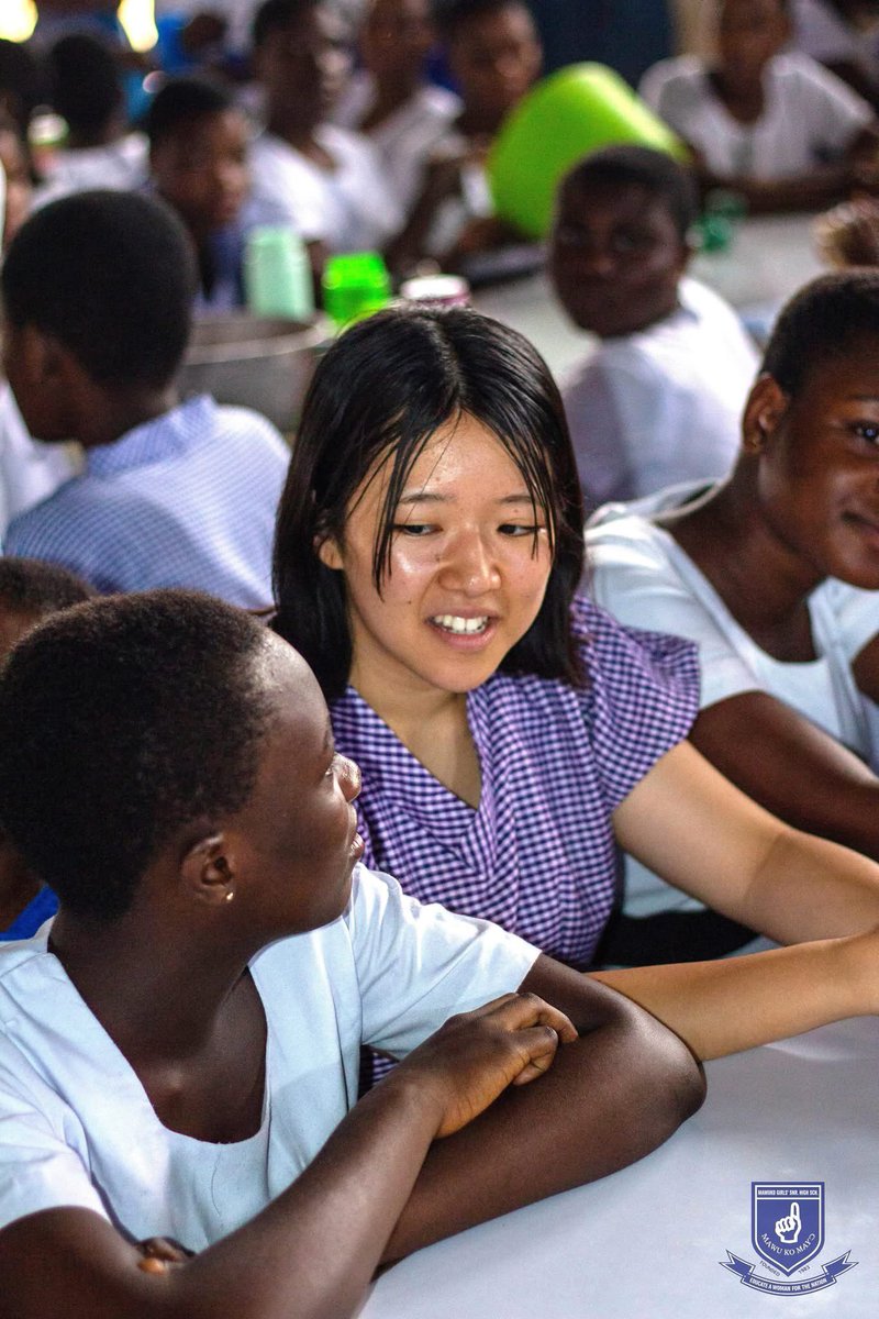 Mr_Ceyram's tweet photo. JICA Exchange program at Mawuko Girls SHS Ho https://t.co/ypAqfrGwOk