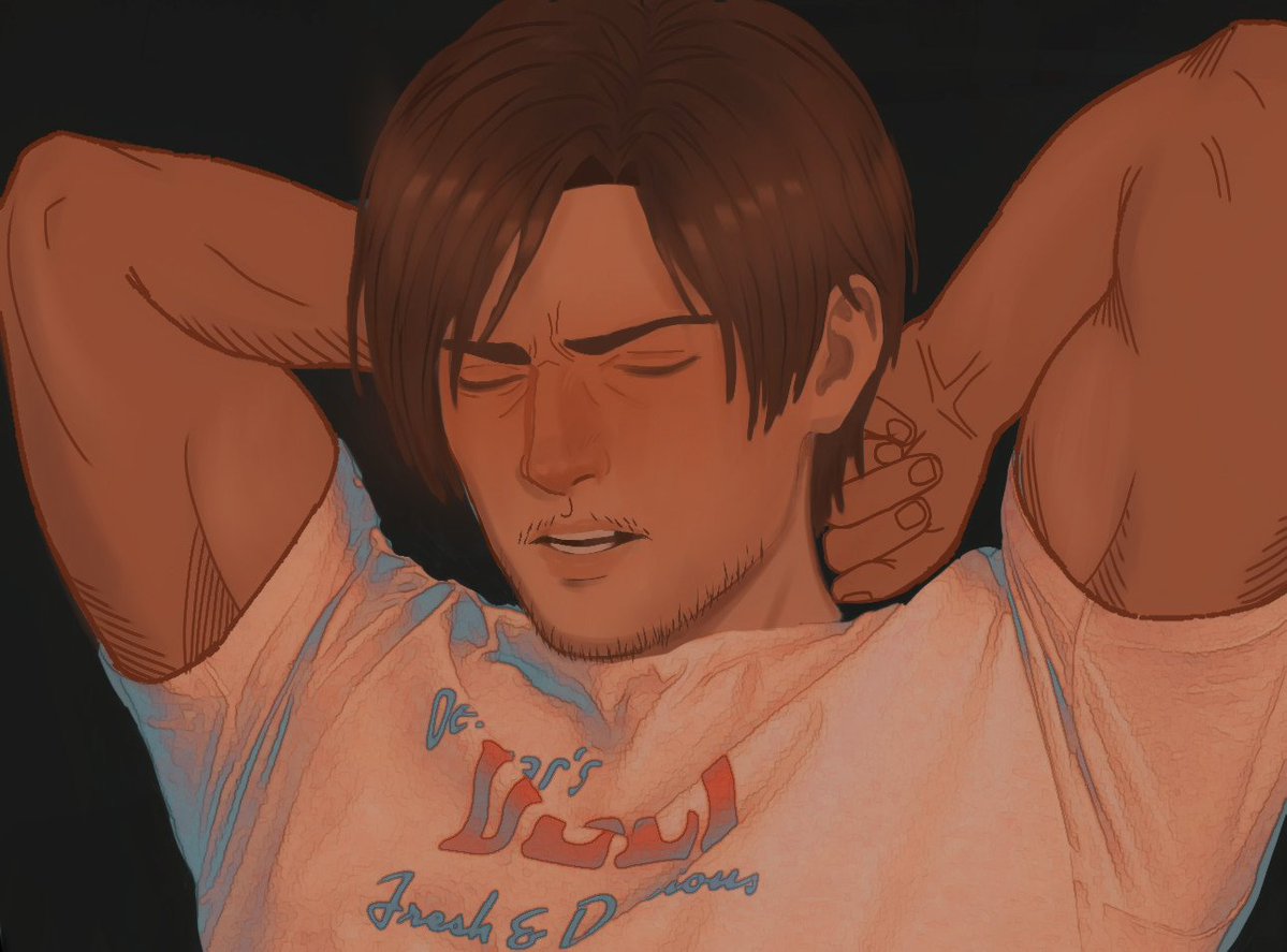 nyancotine's tweet photo. vendetta leon peter parker ^_^ https://t.co/4WNw5NyR6D