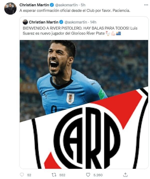 HDeRiverr's tweet photo. El tema Almada me hace acordar a esto: 

Hay unas vibras tremendas a Luis Suarez 2022.

No sé ilusionen. https://t.co/acYuy5skAl