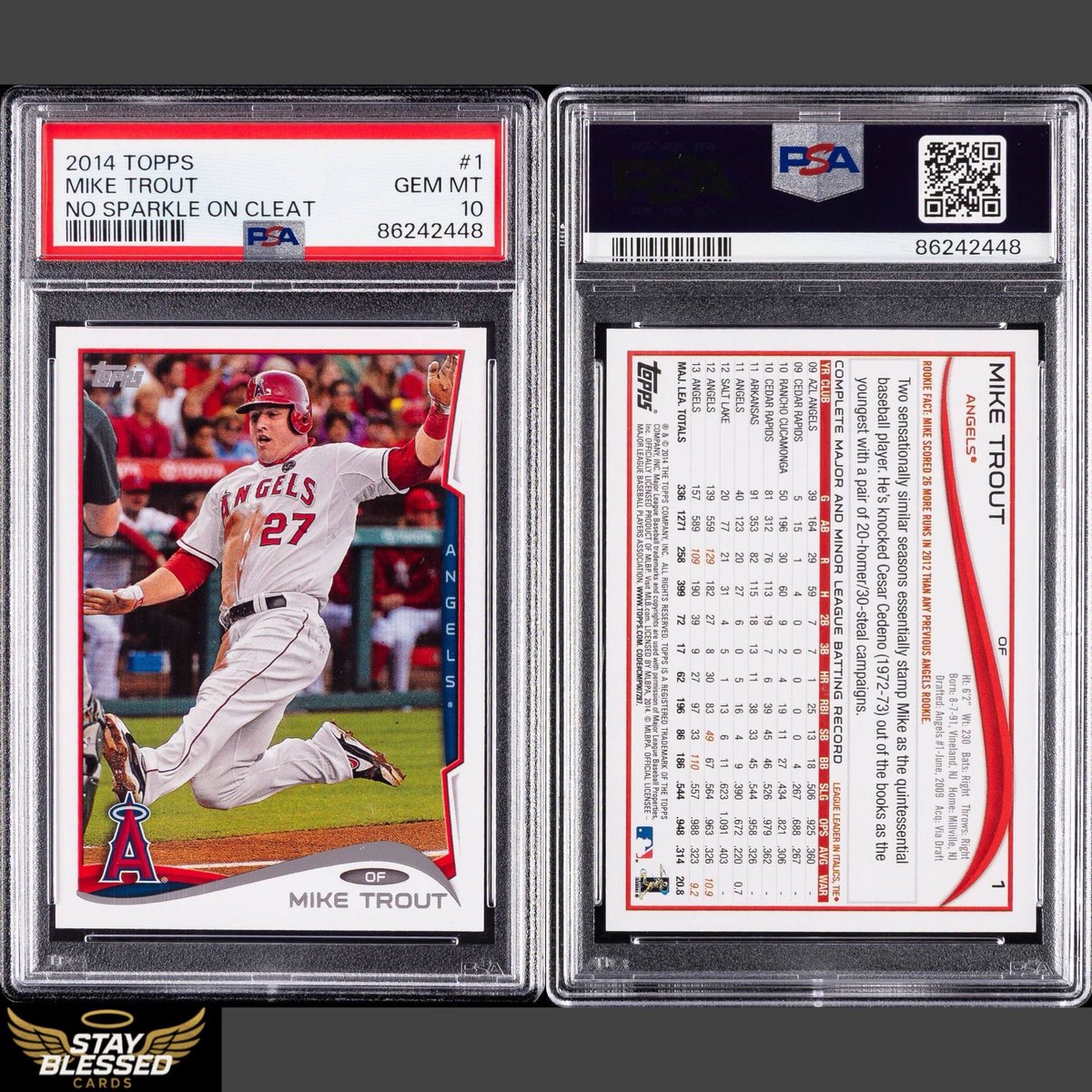 StayBlessedCard's tweet photo. $40 shipped

2014 TOPPS
#1 MIKE TROUT
NO SPARKLE ON CLEAT https://t.co/QddznsJKHV