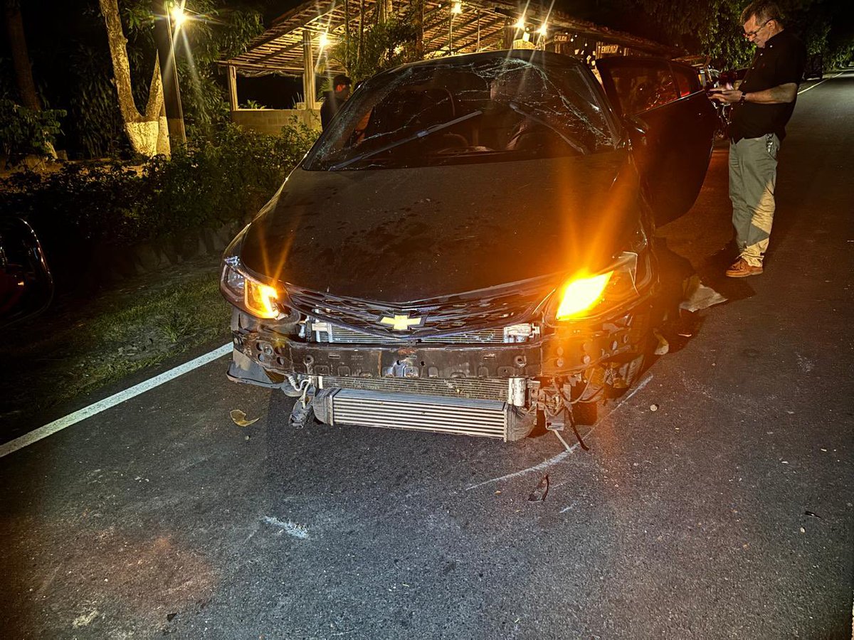 LaPagina's tweet photo. Tras interceptar al sospechoso, la prueba de alcotest, efectuada en aliento, arrojó un resultado con varios grados de alcohol.

Las autoridades detallaron que, previo a su captura definitiva, el sujeto intentó evadir la justicia dándose a la fuga del lugar. https://t.co/gfvWc7QbFT