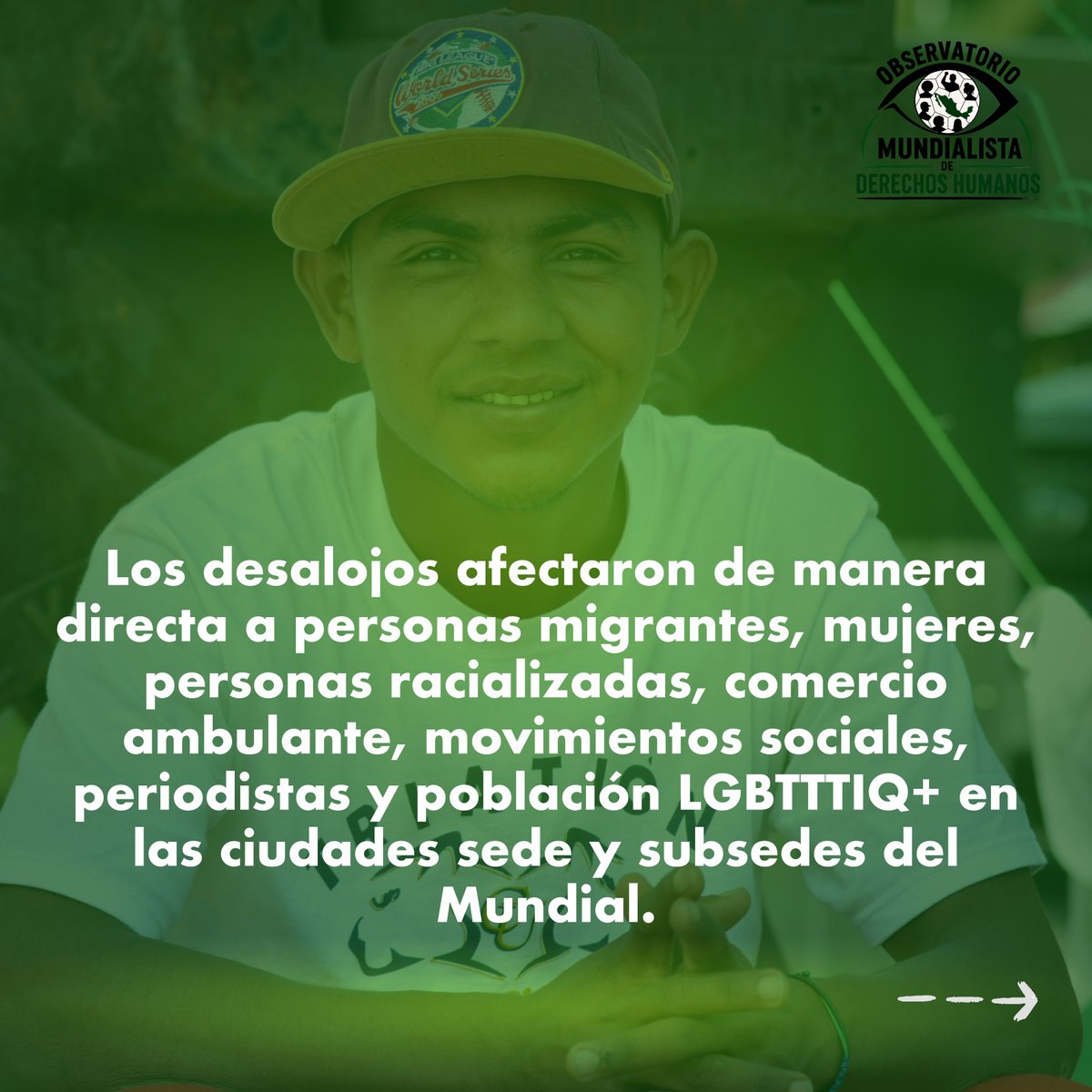 RedTDT's tweet photo. 🔍Comunicado ⚽️ Desde las organizaciones civiles documentamos prácticas represivas, de discriminación y racismo durante la Copa Mundial de la FIFA 2026.

https://t.co/OXG967crZC

🧵 (1) https://t.co/ecWwLywfT6