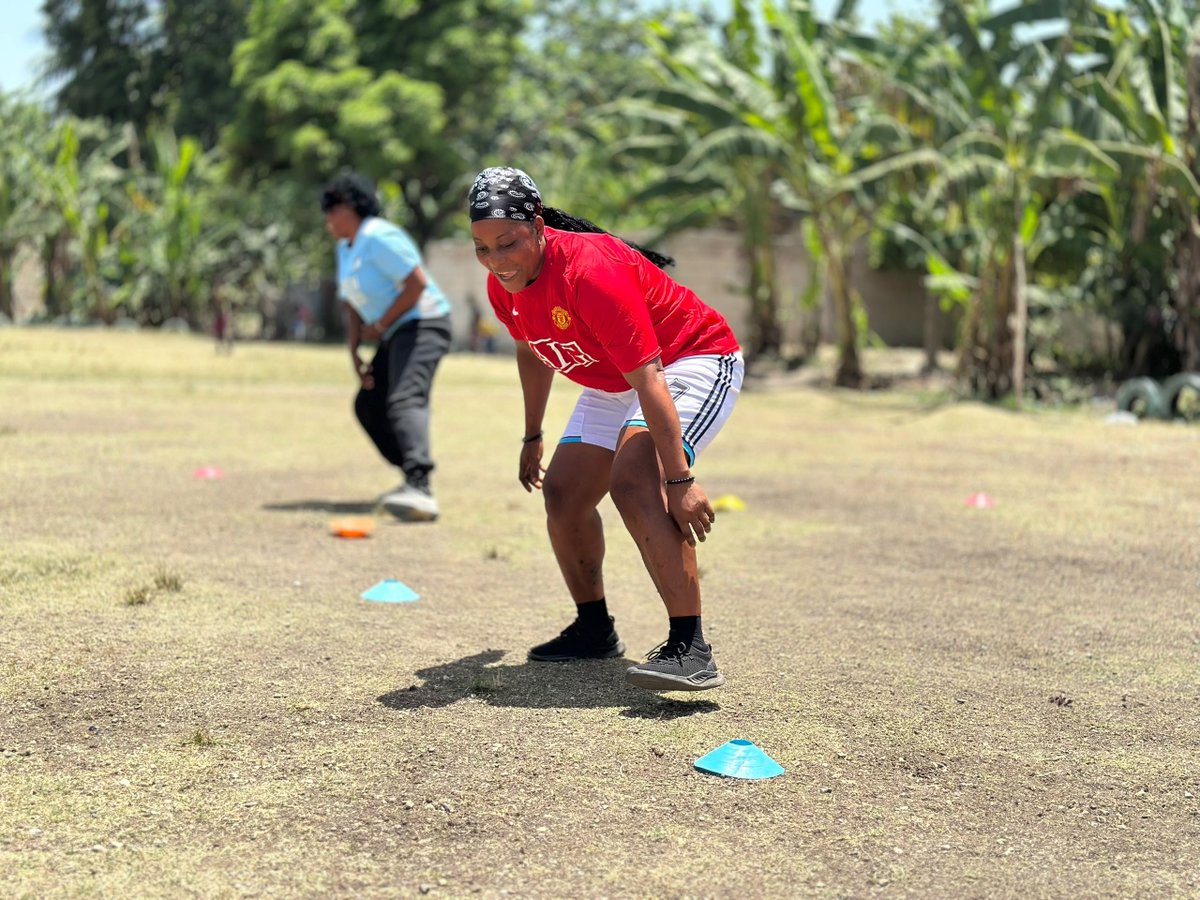 goalshaiti's tweet photo. Coaches training on this months purposeful play theme of conflict resolution. #teamgoals #leadership #peacebuilding #Haiti https://t.co/SNcLR8IsK5