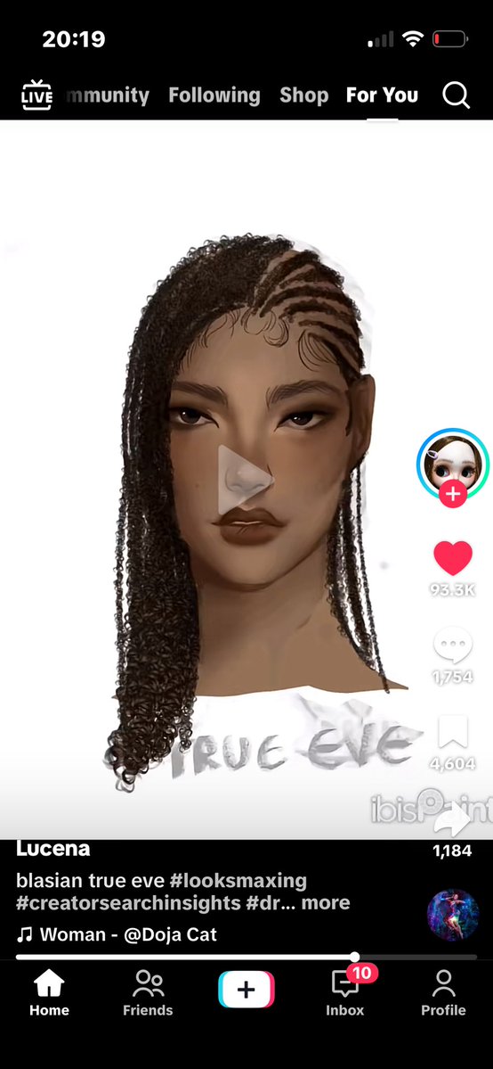 pojojka's tweet photo. Such a beautiful woman literally true eve let’s see what comments are I hope they’re friendly!!!! https://t.co/8zFebZwDlU