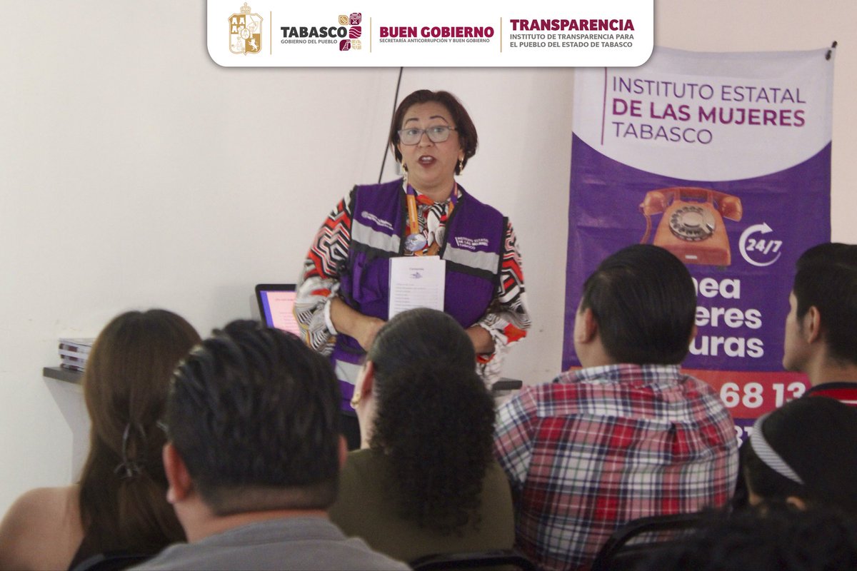 ITPETabasco's tweet photo. 🤝 Hoy concluimos el curso “Paridad en todo: Hacia una democracia igualitaria e incluyente”, impartido a nuestra institución por el Instituto Estatal de las Mujeres de Tabasco.
#ITPET #IEMTabasco #Transparencia https://t.co/bsWR9ZRMgU