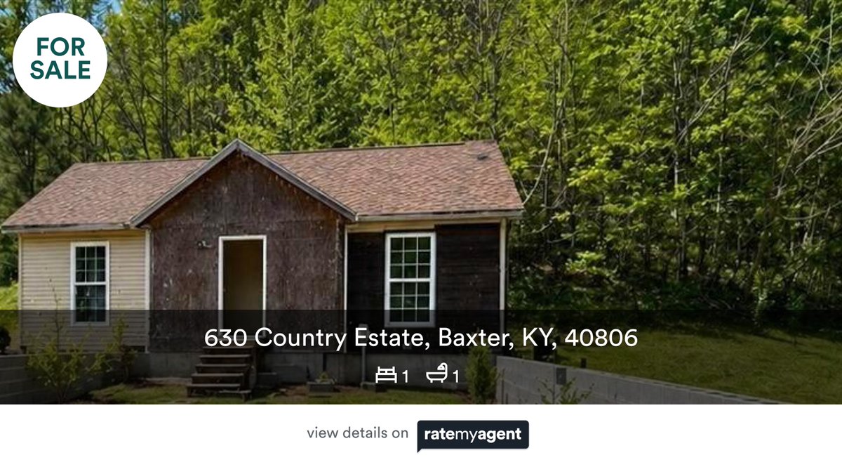 bethcombsagent's tweet photo. 🛌 1 🛀 1
📍 630 Country Estate, Baxter, KY, 40806

My latest listing on #RateMyAgent.
TN Broker  334752
https://t.co/GJPugh57Lr

...
#ratemyagent #realestate https://t.co/At6t857nPN