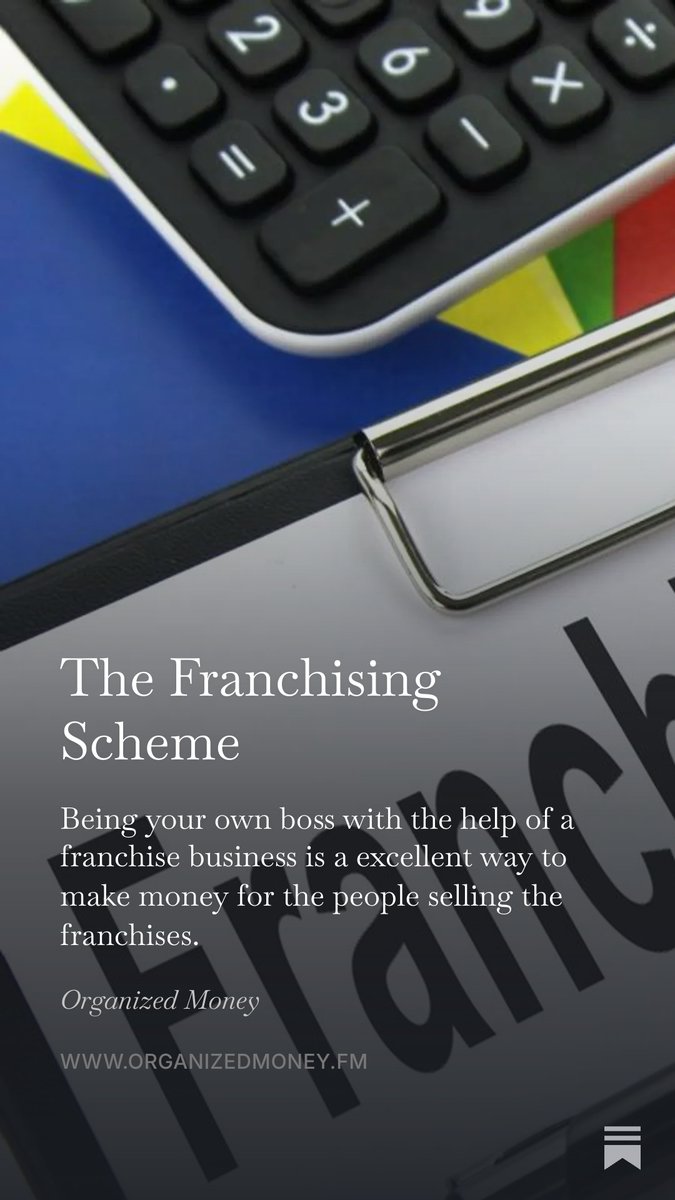 ddayen's tweet photo. You may have read my story on Home Franchise Concepts, a multilevel marketing-style play that impoverishes franchisees it lures in. We had the franchisees' top organizer, Kay Sharaf, &amp; franchisee advocate Keith Miller on Organized Money to talk about  it. https://t.co/SVXP33pEWF https://t.co/vUHMHHIjEt