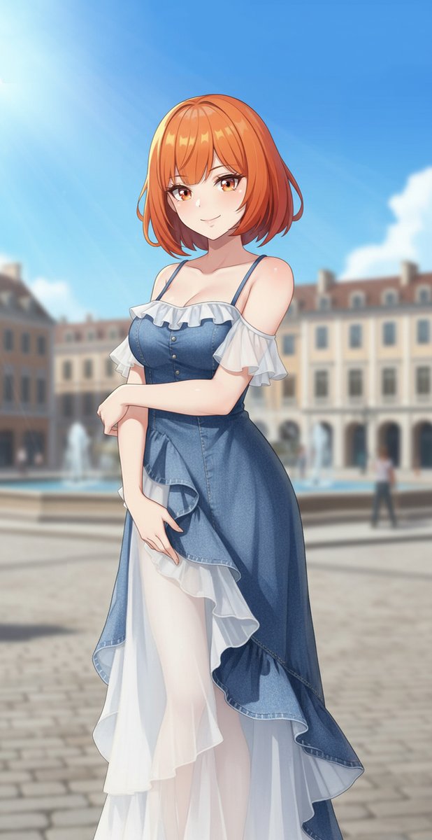 miakokaulitz's tweet photo. Take a picture of me here, and another one by the fountain! Tell me, do I look good in the photo?

Concept: casual day off
Base: AI
Refinement: Hand-painted eyes and highlights on the face
Type: Edit

#AIillustration #AIart #AIArtistCommunity #龙魂旅人 #ドラベル https://t.co/nQp06eKpao