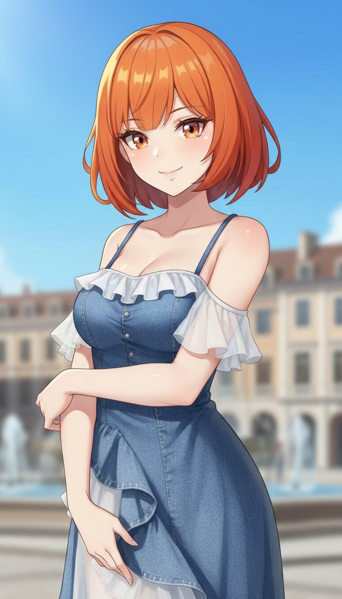 miakokaulitz's tweet photo. Take a picture of me here, and another one by the fountain! Tell me, do I look good in the photo?

Concept: casual day off
Base: AI
Refinement: Hand-painted eyes and highlights on the face
Type: Edit

#AIillustration #AIart #AIArtistCommunity #龙魂旅人 #ドラベル https://t.co/nQp06eKpao