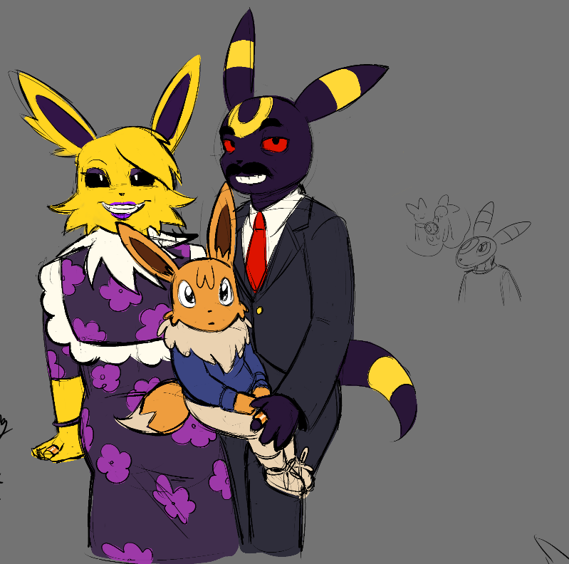 medeixeacorda's tweet photo. my umbreon oc family photo when he was idk, 6 years?

#startersmovieunleashers #startersOc https://t.co/6TvbYMndQ3