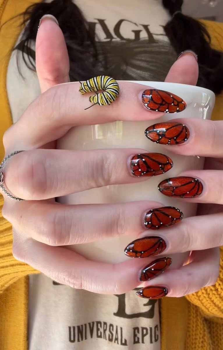 prettiestavenue's tweet photo. butterfly nail inspo https://t.co/aEdVvfKhF2
