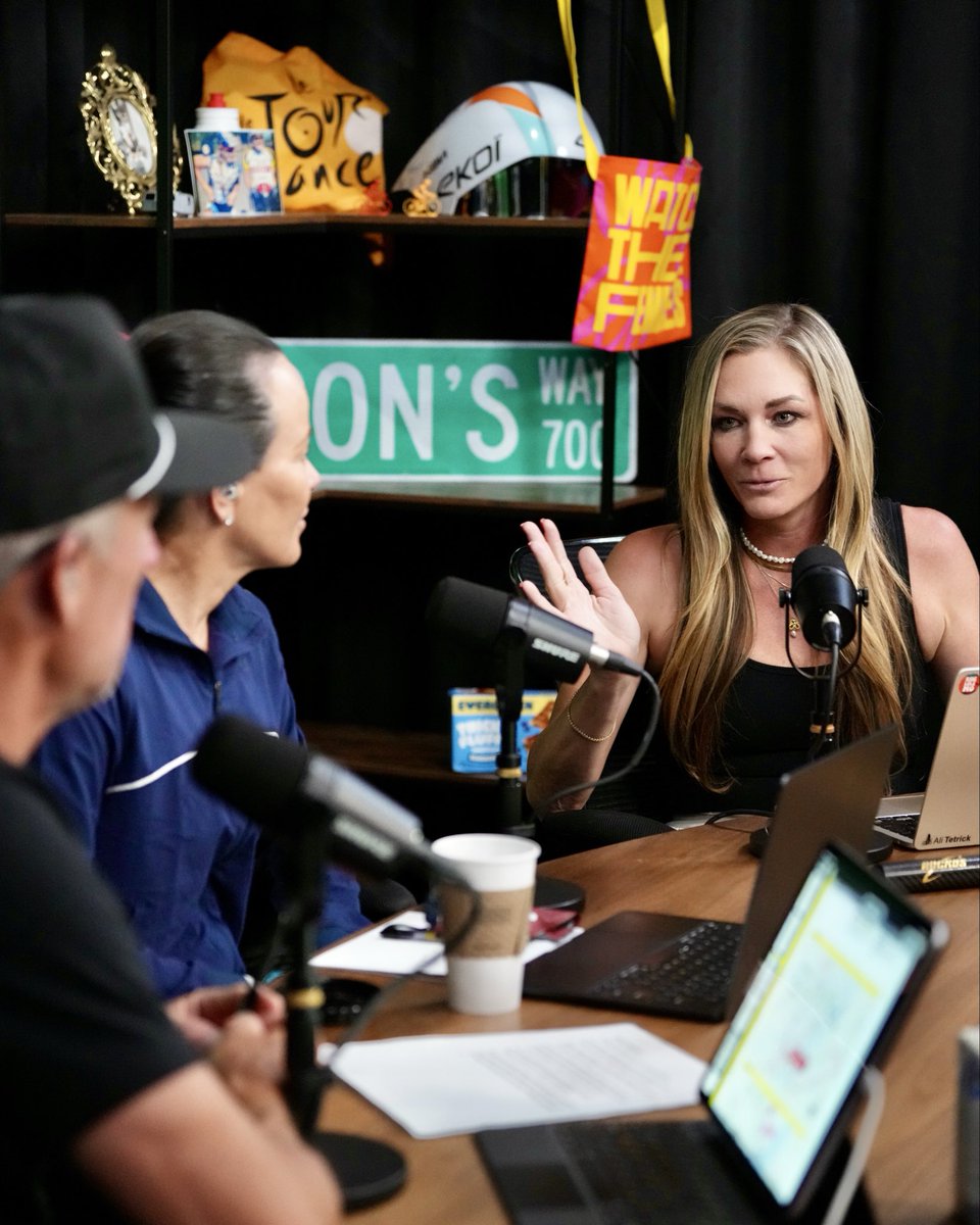 wedusport's tweet photo. THEMOVE TDF Femmes Stage 4 - @lancearmstrong @AMTetrick and @mariholden discuss @MarlenReusser dominant ITT victory @PrevotFerr70093 disappointing performance, caller Brian asked if the peloton “sat up” during stage 3 and another caller asked about tires…Tune in to find out! https://t.co/DMNKuSDiRd