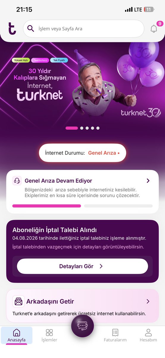 onurinci34's tweet photo. Kaç gündür İstanbul’un göbeğinde internet kesik durumda! Aradığımda ne sesli mesajdan ileri gitmiyor. Resmen muhatap yok!

İnsanı aptal yerine koymanızın anlamı nedir? İptal işlemlerini derhal tamamlayıp gerekli iade kodunu tarafıma gönderin. @Turknet @TurkNetDestek 

#Türknet https://t.co/5cbrSYCChq