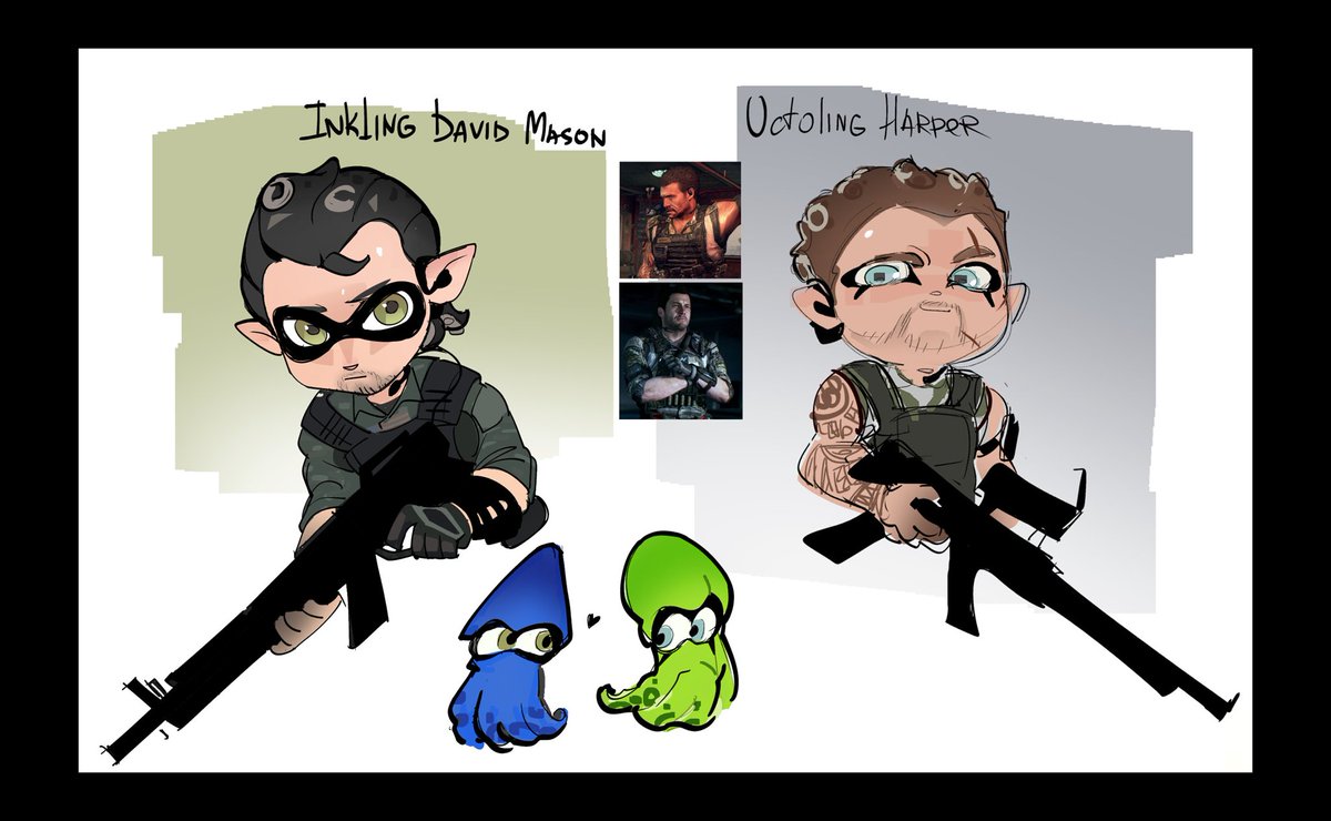 delick_kowalsky's tweet photo. splatoon bo2 (and alex)
a bit old sketches, maybe will redo them one day
#callofduty #blackops2 #codbo2 https://t.co/XMilbpA04K