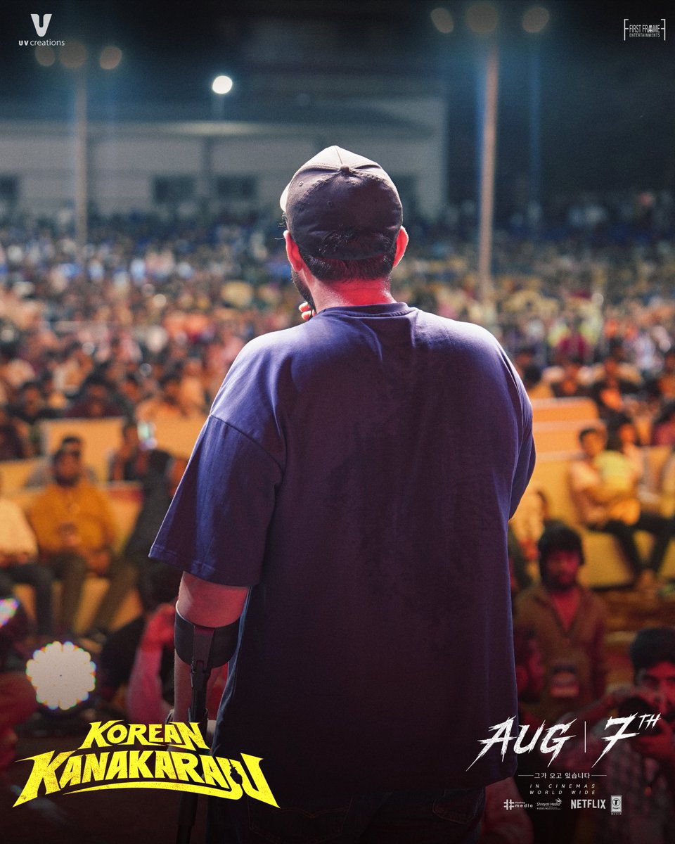 telugufilmnagar's tweet photo. Team #KoreanKanakaraj signs off an entertaining evening filled with smiles, cheers & blockbuster vibes ✨🤩

Now over to you all to enjoy the wildest INDO-KOREAN HORROR COMEDY only on Big Screens ❤️‍🔥

#KOKA Grand Release on AUGUST 7th, 2026 🐉🔥

@IamVarunTej @GandhiMerlapaka @RitikaNayak_ @MusicThaman  @DirKrish @FirstFrame_Ent @UV_Creations @MangoMassMedia 
#TeluguFilmNagar