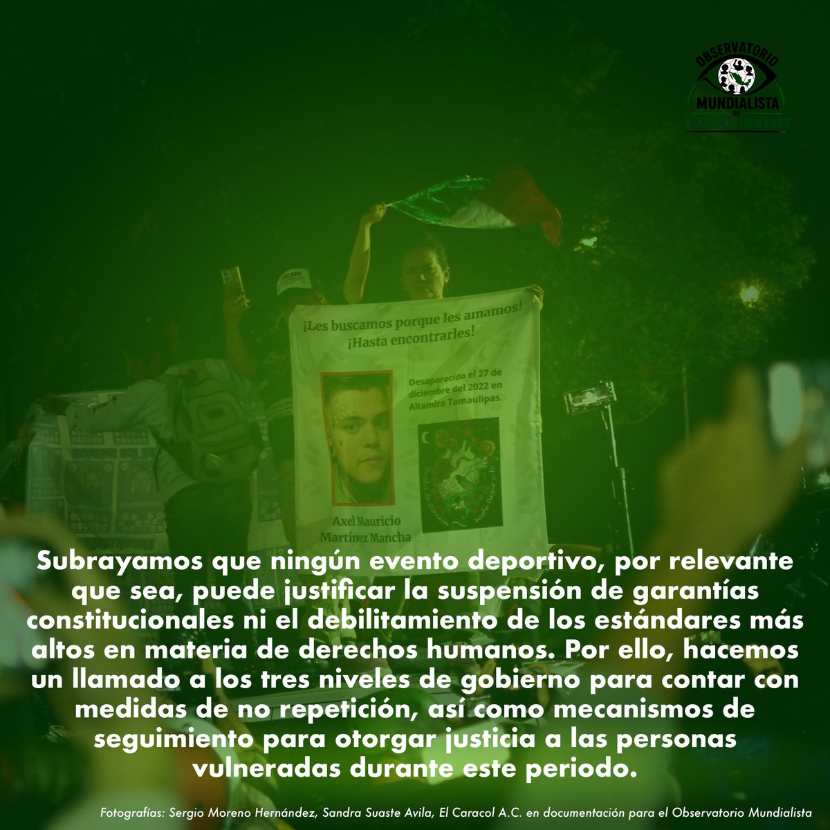 RedTDT's tweet photo. Registramos 104 agresiones durante este ejercicio de observación al Mundial 2026 en México ❌

🧵 (2) https://t.co/UXPkXxeCAV