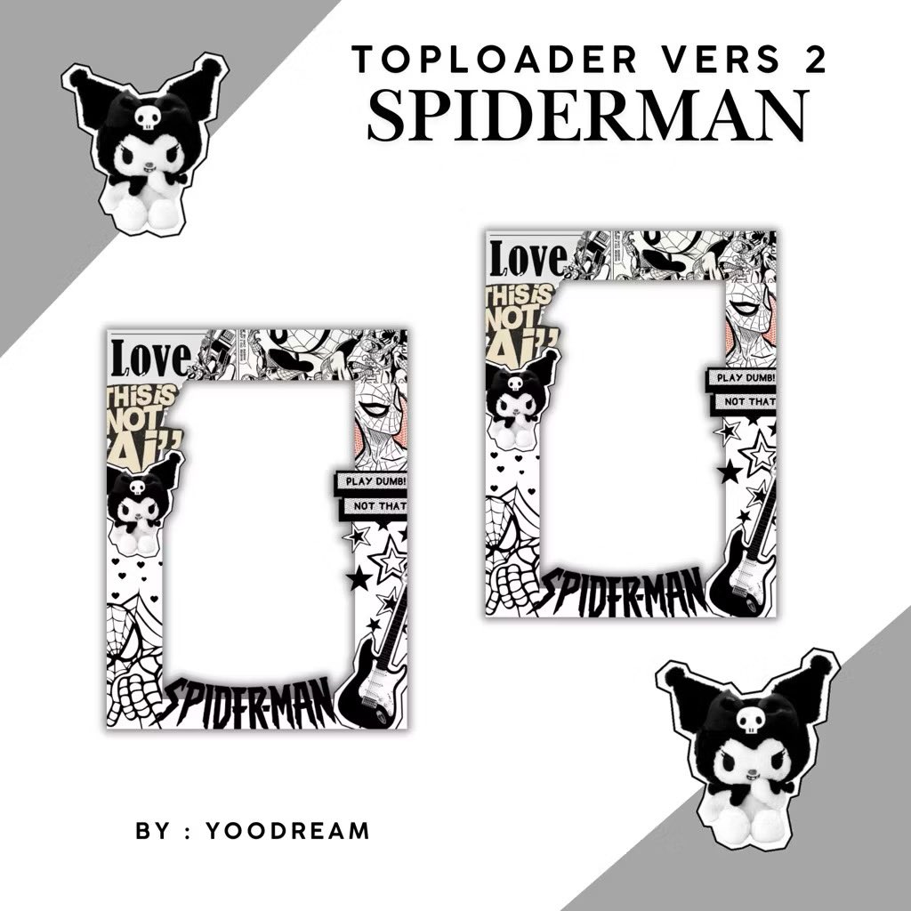 urmyhopell's tweet photo. spiderman photocard holder go .✦ ݁˖

tane adet 70 fee dahil
sadece ina-tr krgosu eklenecek 
görselli claim atın lütfenn ödeme grup kurulunca hemen https://t.co/oNS1dGBal1