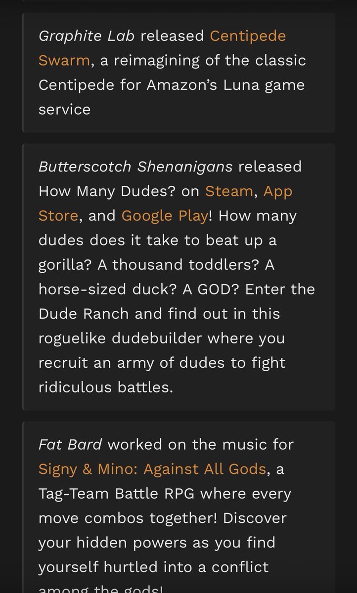 stlgamedev's tweet photo. The STLGameDev Roundup Issue No 37 is live! Check out everything that our community has released for your gaming pleasure in the month of June! 

https://t.co/ilKP2PS6GB

#stlouis #gamer #indiedev #gamedev #roundup https://t.co/TInMQ5vqhO