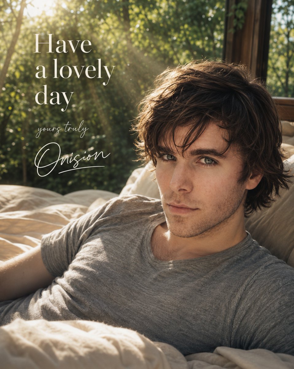 Onision's tweet photo. I hope you have a lovely day, take care of yourselves &amp; your loved ones #onison #foryou https://t.co/wWAlvh75EG