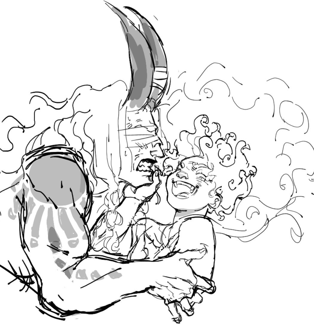 flaweqs's tweet photo. I don't even usually ship Luffy but i'm not immune to their charm https://t.co/4A3xNCThDB