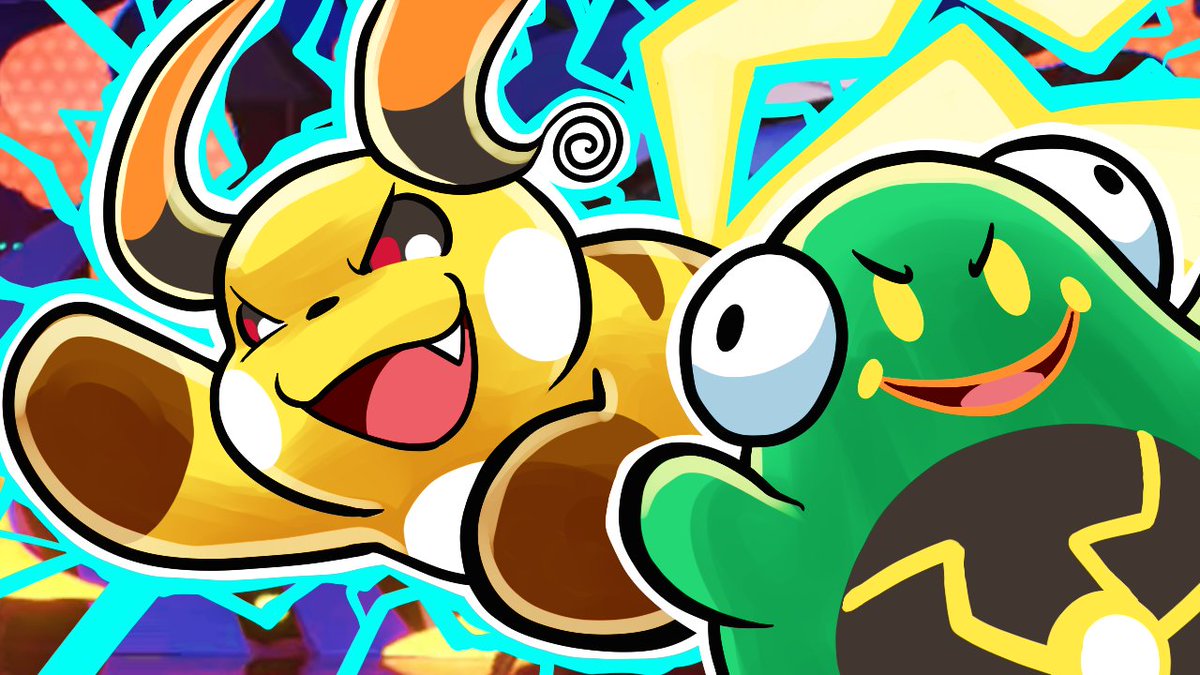 JoeyPokeaim's tweet photo. Bellibolt is incredibly tough to take down! Parabolic Charge hits EVERYONE and heals so much coupled with its ability Electromorphosis, doubling the power of its Electric type atks! Today we take on Master Ball rank with Soak Bellibolt on a team made by @ChaoticEspeon. Link below https://t.co/TObWq0BAKT