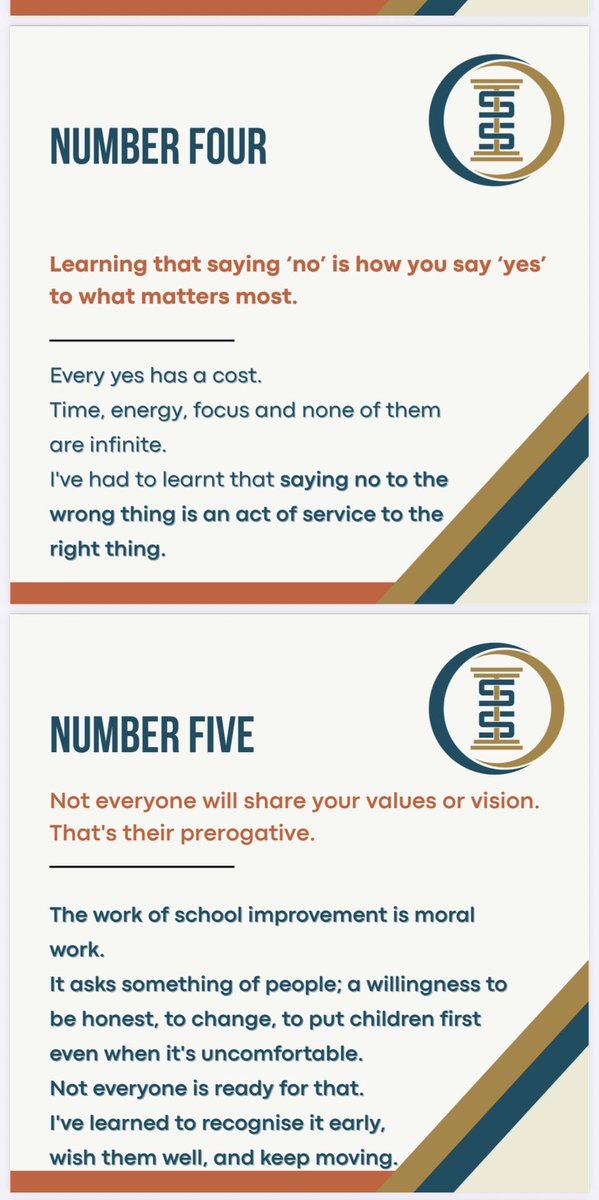 GeeKader's tweet photo. From School Leader to Consultancy Director: Lessons, Highlights and Reflections – PART 5

In todays edition, we explore 5 Challenges that I have had to overcome.

Still to come the final chapter in this series:

🔜 5 Things I'm proud of https://t.co/54cmG1vRDx