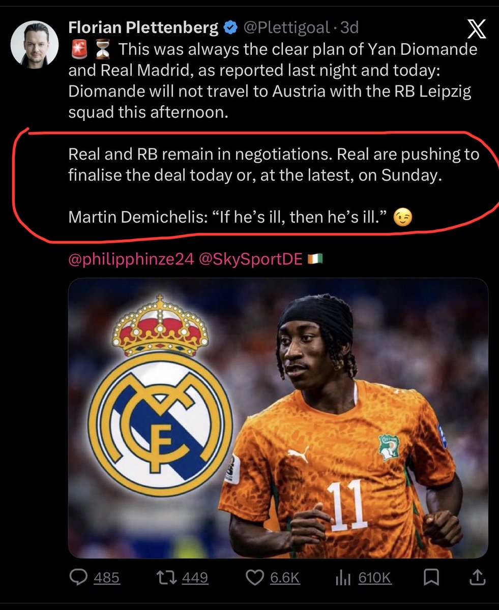 Xperience_Snr's tweet photo. You called out Fabrizio Romano for saying Real Madrid had already completed the deal. You spent all week trying to prove him wrong, your colleague and once upon a FRIEND who used to comment on your posts, laugh with you and exchange dms with you. Because of hate and jealousy, you tried to discredit his work.

But this is you on Saturday. "Real are pushing to finalise the deal today (Saturday) or, at the latest, on Sunday". 

Ladies and Gentlemen, Today is Tuesday, 8:30pm. You were so sure the deal was going to be closed either Saturday or Sunday. 

Now, you've shifted goalpost. From Saturday or Sunday to deal set to be completed this week. No given time or day. I see a FRAUD when I see one.

Even in your last post 7 hours ago, about this deal, you stated "crucial 24 hours". How come you've now shifted to the deal being set to be completed this week? Not Saturday. Not Sunday. Not in 24 hours. But this week? Lmao. 

What a beautiful GUESSING GAME. 🎮