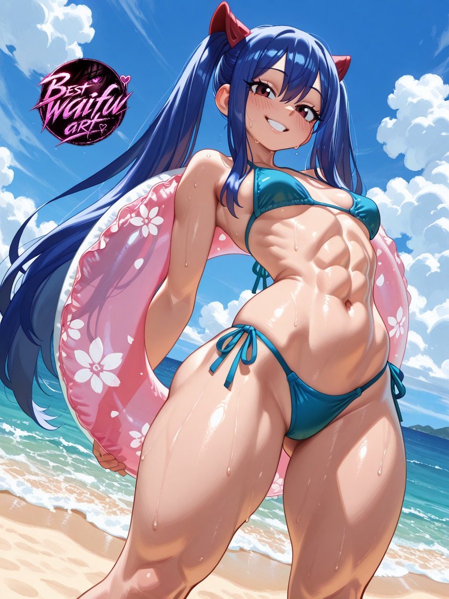 BestWaifuArt's tweet photo. Wendy Marvell - Fairy Tail 
Check Out my Patreon 🥵❤️
Art made by me - @bestwaifuart
All persons depicted are over 21 years of age.
#waifu #wendymarvell #fairytail #aifanart #animeart https://t.co/Z4Fsnbt9LX