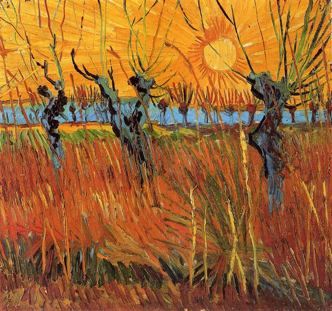 impression_ists's tweet photo. Willows at Sunset by Vincent van Gogh https://t.co/pZqbfxoI5U
