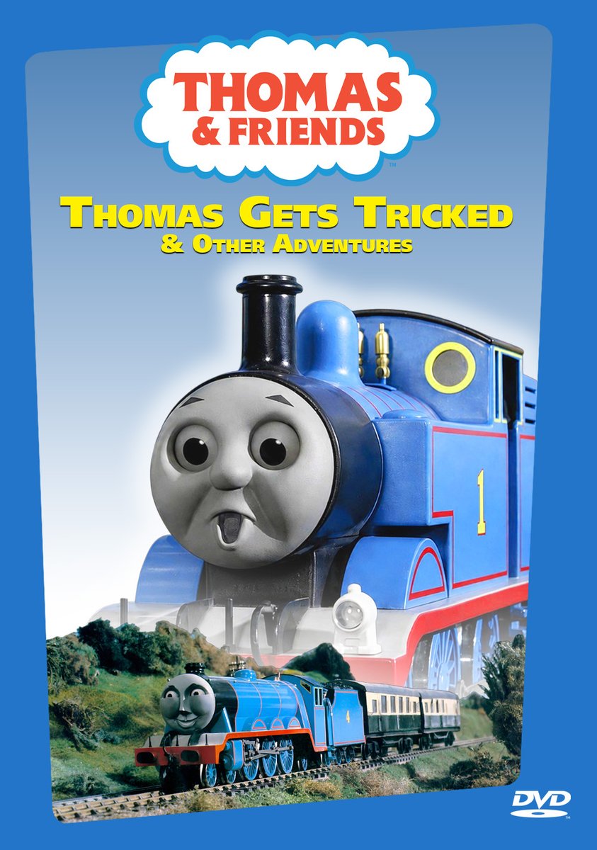 TTTE_FA's tweet photo. Thomas Gets Tricked in 2004 VHS/DVD Release https://t.co/2e2iGJlDeJ
