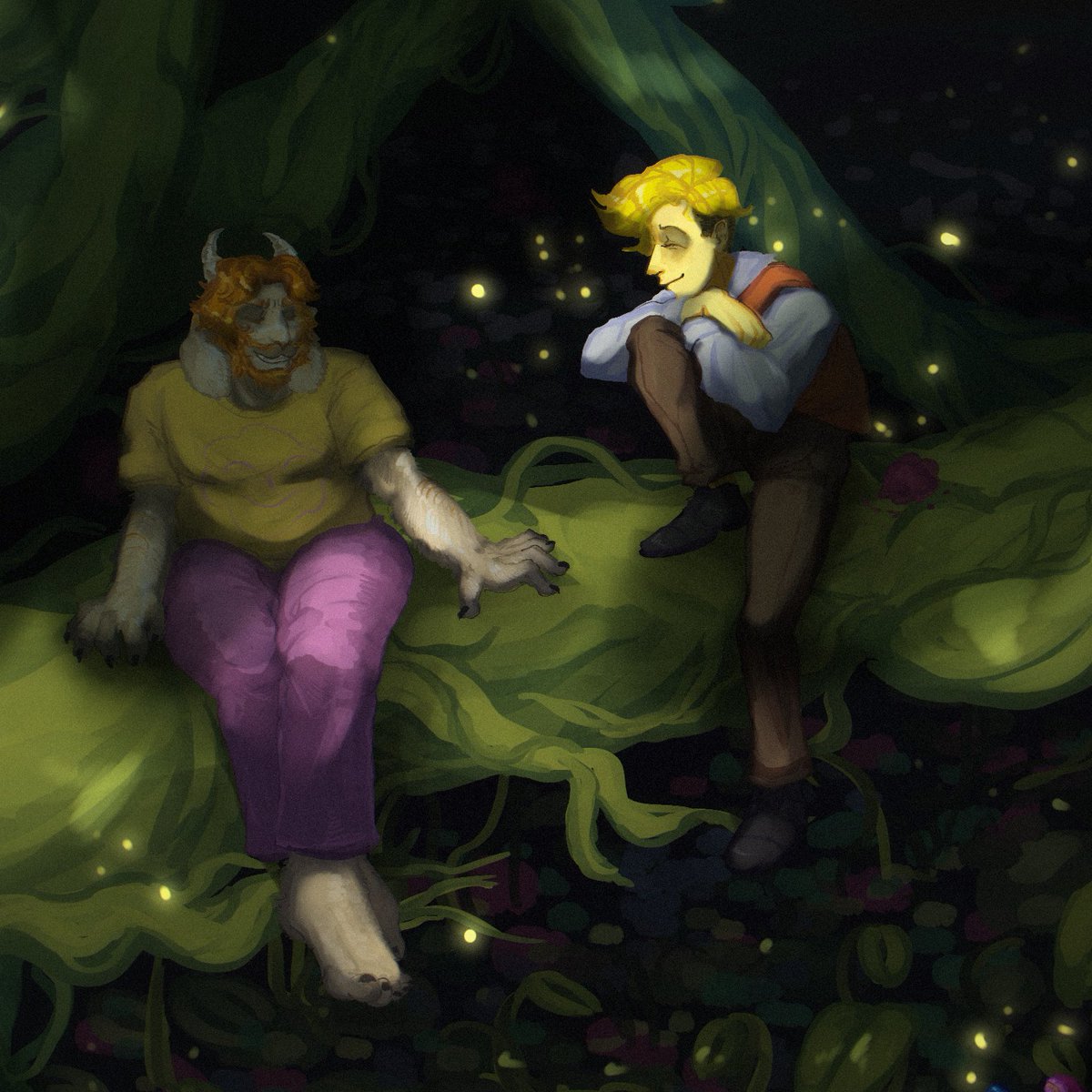 uaredessined's tweet photo. Old best Friend   

#DELTARUNE #Deltarunechapter5 #FLOWERY #Asgore #Kris #Susie #Ralsei #art #flowergore https://t.co/hLbXaprJGU