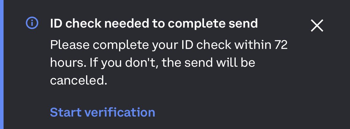 AtownBrown's tweet photo. @coinbase still asking me to KYC on every single platform withdrawal and now I’ve completed KYC and my funds are gone but haven’t received them and still see this in the app but when I click it there is no path to complete it. 

Becoming increasingly difficult for me to trust holding funds on the platform.

Trying to take advantage of an opponent and my funds are now in no mans land. 

Please help @CoinbaseSupport